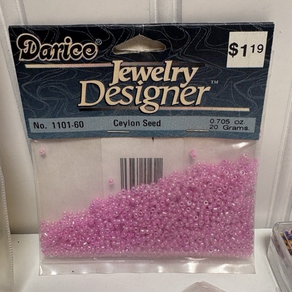 Vintage Y2K Glass Seed Bead Lot Darice Jewelry Beads Multicolor Crafting - Picture 3 of 5